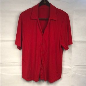 Red, short jacket from Dillards.